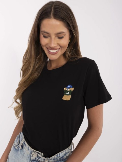 T-shirt CLM-TS-1663.96 czarny XL