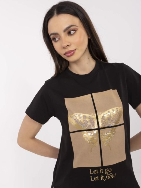 T-shirt CLM-TS-1704.85 czarny M