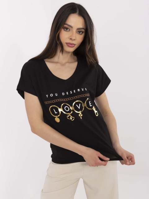 T-shirt CLM-TS-1729.86 czarny S
