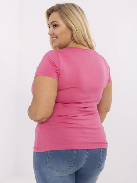 T-shirt RV-TS-A556.03 ciemny różowy XL