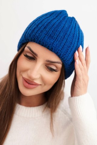 Czapka damska Rebeka K345 chabrowa