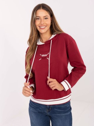 Bluza RV-BL-A857.47 bordowy