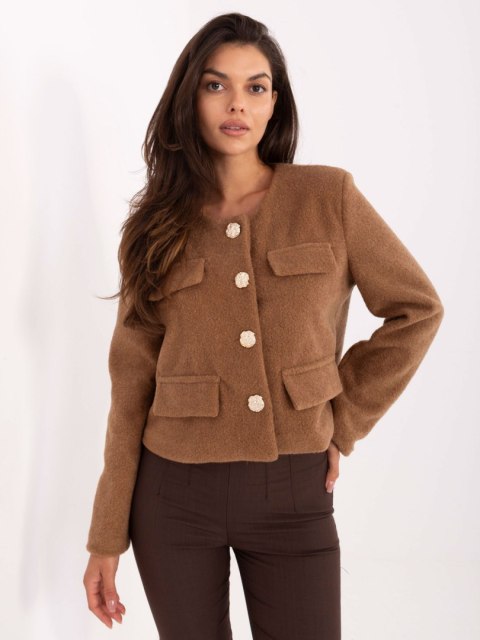 Kurtka IT-KR-FL9586.64 camelowy S/M