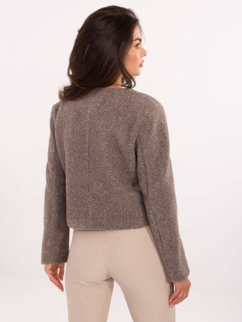 Kurtka IT-KR-FL9586.64 ciemny bezowy S/M