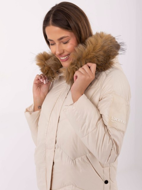 Kurtka MBM-KR-856.98P jasny beżowy XL