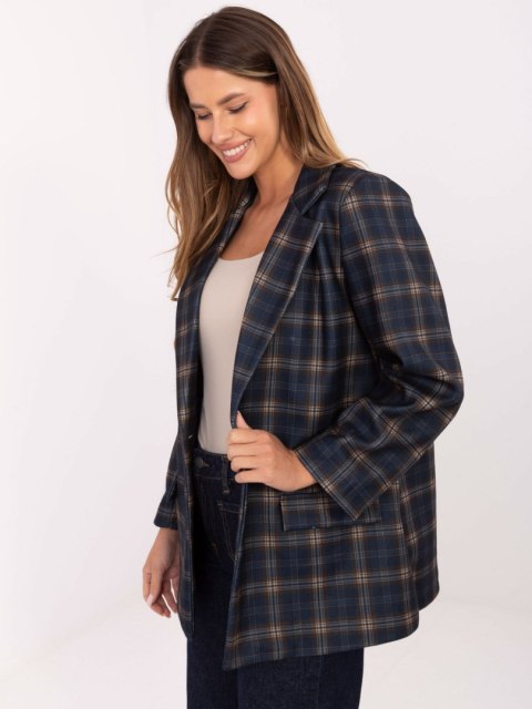 Marynarka IT-MA-21739.16P granatowy