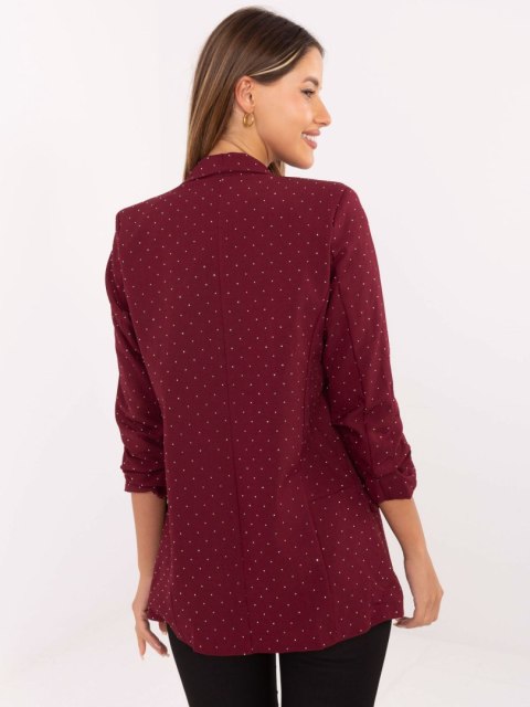 Marynarka IT-MA-7684.81 bordowy