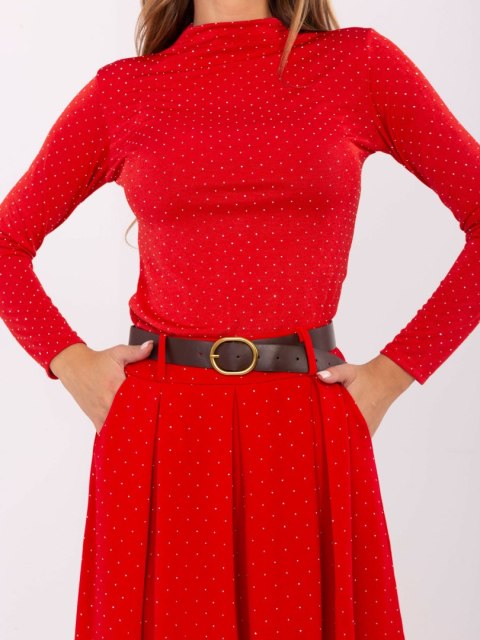 Spódnica DHJ-SD-19720-1.32 czerwony