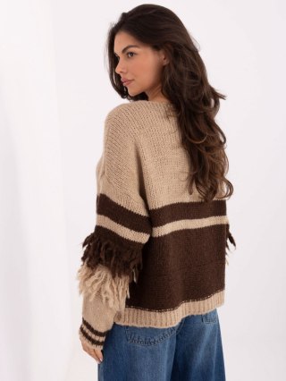 Sweter MI-SW-3211.31 beżowy