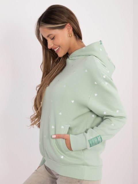 Bluza D10618BC02834A3 pistacjowy L