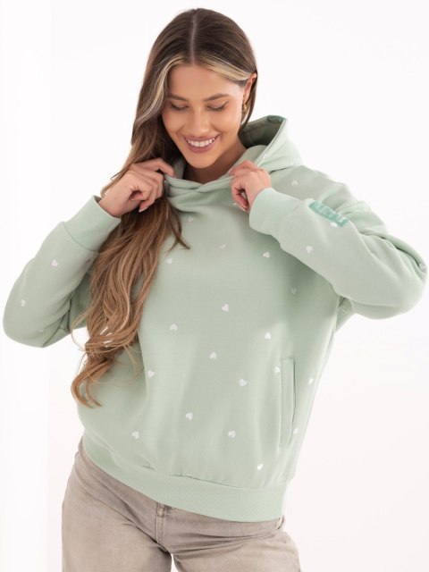Bluza D10618BC02834A3 pistacjowy S