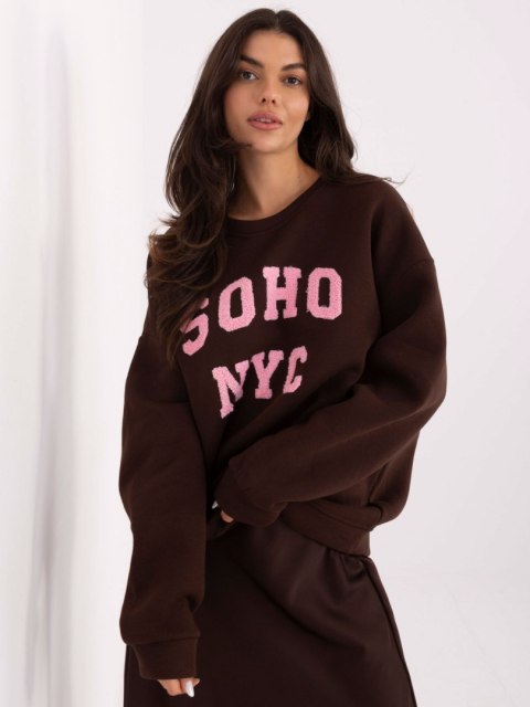 Bluza MJ-BL-H2501.75 ciemny brązowy