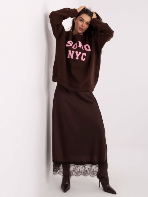Bluza MJ-BL-H2501.75 ciemny brązowy