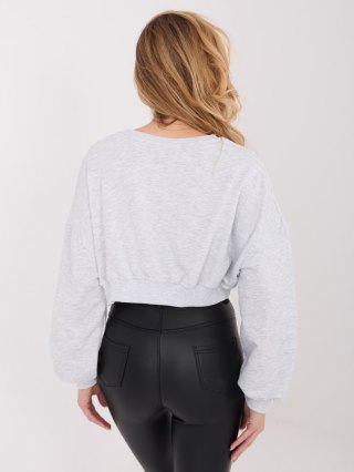 Bluza WT-BL-A1277-1.47 jasny szary