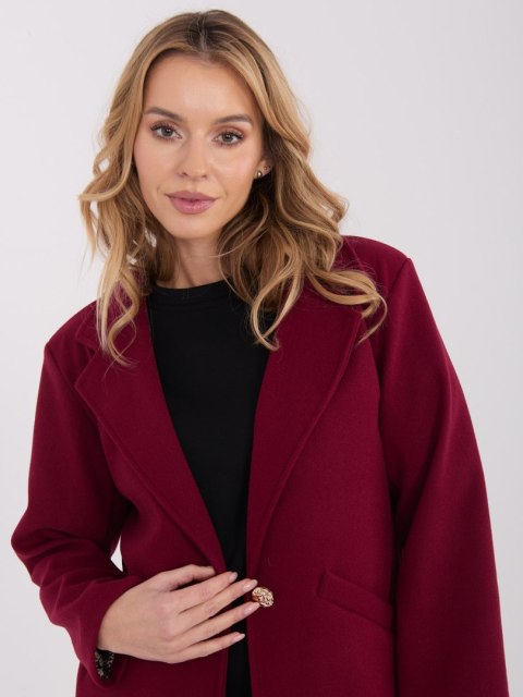 Płaszcz IT-PL-20238.23 bordowy