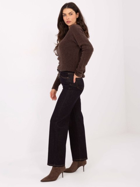Spodnie jeans VM-SP-J1350-12.24 granatowy XS