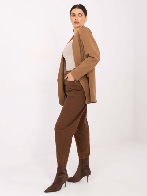 Spodnie jeans VM-SP-SK152-76.09 brązowy L