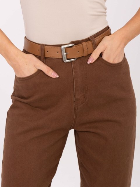 Spodnie jeans VM-SP-SK152-76.09 brązowy L