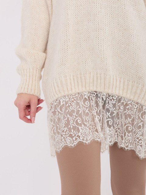 Sweter IN-SW-33681.05P jasny beżowy