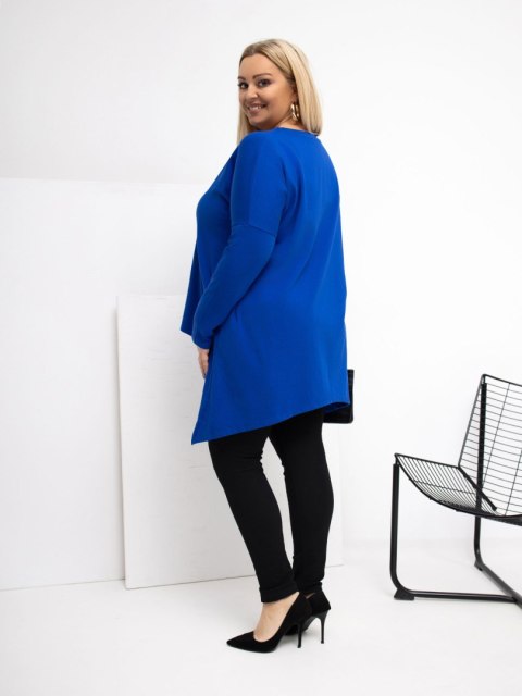 Bluzka RV-BZ-5031.06X kobaltowy one size XL/2XL