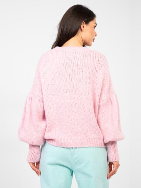 Sweter MI-SW-0302.18 jasny różowy