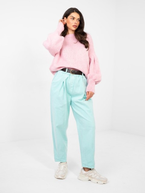 Sweter MI-SW-0302.18 jasny różowy