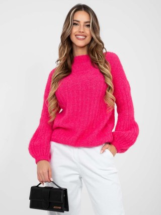 Sweter MI-SW-9642.01 fuksjowy