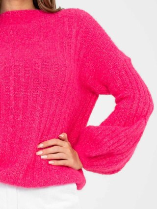 Sweter MI-SW-9642.01 fuksjowy