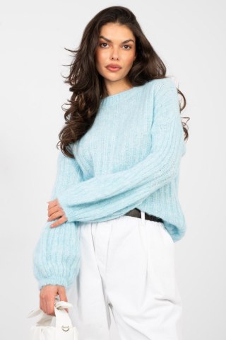 Sweter MI-SW-9642.01 jasny niebieski