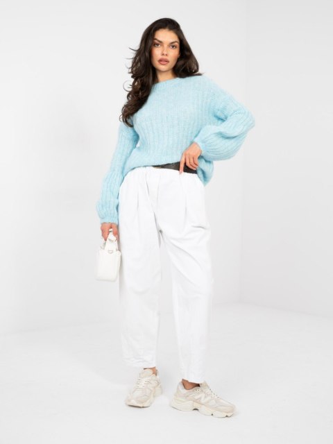 Sweter MI-SW-9642.01 jasny niebieski