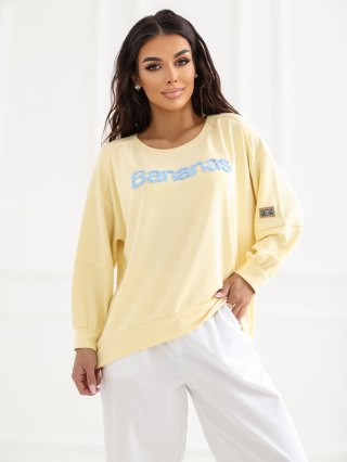 Bluza RV-BL-A1221.13 jasny żółty