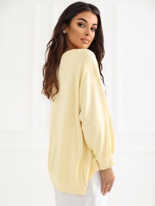 Bluza RV-BL-A1221.13 jasny żółty