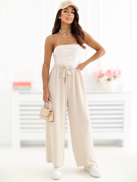 Spodnie CS-SP-XYS3649.95 beżowy M/L