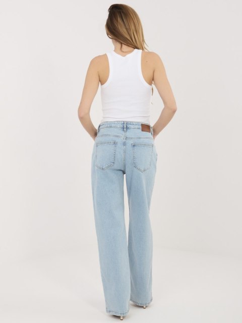 Spodnie D85084BL62589L222 jasny niebieski XS