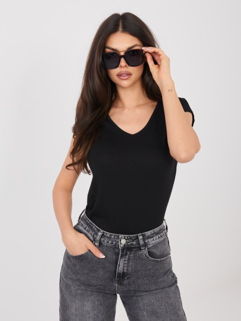 T-shirt D12041AH02570C czarny XL