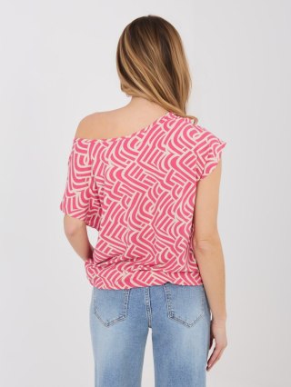 T-shirt D12110M02646E koralowy XXL