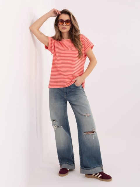 T-shirt RV-TS-A1125.85 brzoskwiniowy
