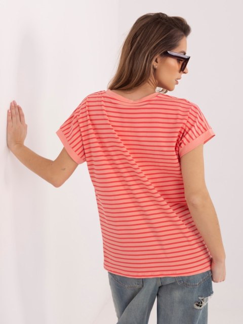 T-shirt RV-TS-A1125.85 brzoskwiniowy