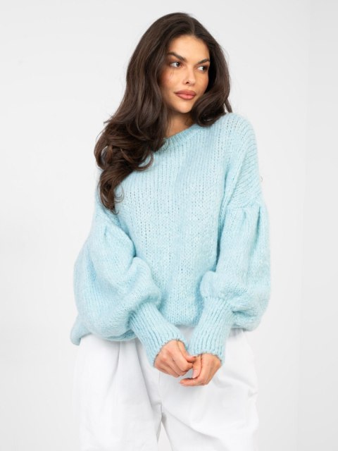 Sweter MI-SW-0302.18 jasny niebieski