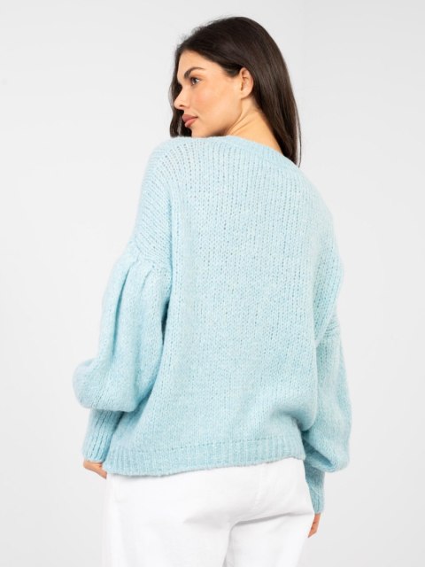Sweter MI-SW-0302.18 jasny niebieski