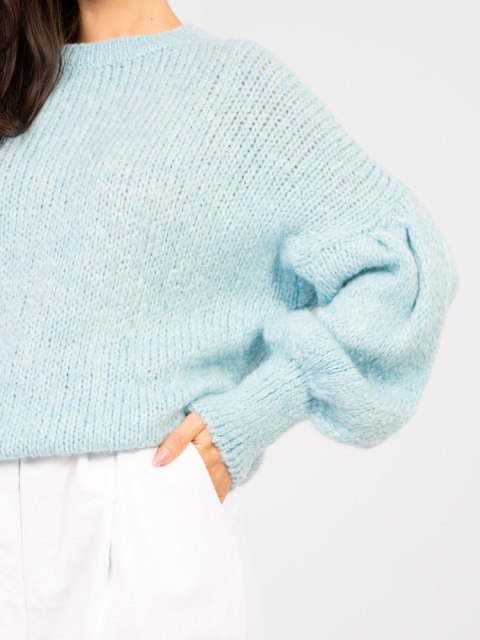 Sweter MI-SW-0302.18 jasny niebieski