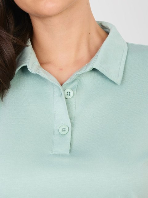 T-shirt D17029M02856A pistacjowy L
