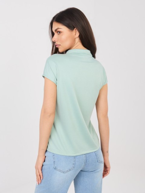 T-shirt D17029M02856A pistacjowy S