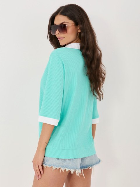 Bluzka LK-BZ-510218.02 mietowy L/XL