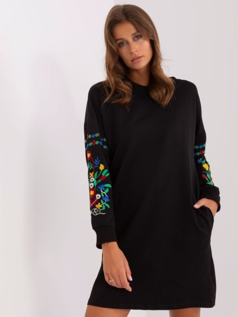 Sukienka RV-SK-8979.94P czarny L/XL