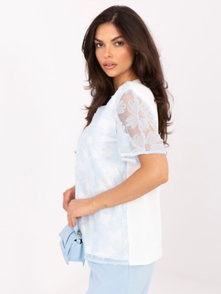 Bluzka LK-BZ-510247.94 jasny niebieski S/M