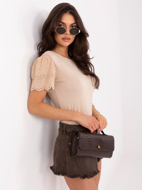 Bluzka IR-BZ-RR176.90 ciemny bezowy L/XL