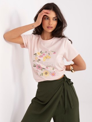T-shirt IR-TS-R2670.30 jasny różowy L/XL