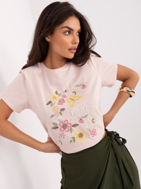 T-shirt IR-TS-R2670.30 jasny różowy L/XL