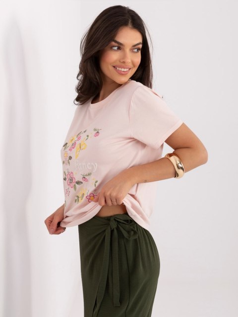 T-shirt IR-TS-R2670.30 jasny różowy S/M